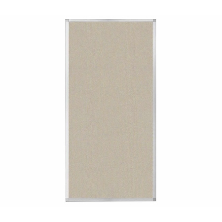 Versare Hush Panel Configurable Cubicle Partition 3' x 6' Sand Fabric 1852318